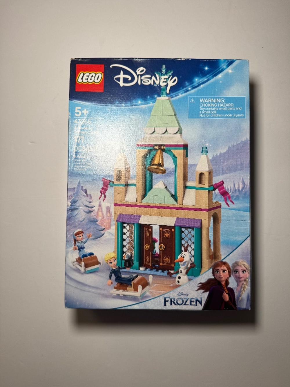 LEGO Disney Frozen Arendelle Frozen Castle 43265 Anna Elsa Olaf 177 Pc New